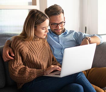 about-bioidentical-hormone-doctors-locator happy couple researching platelet-rich plasma therapy online together